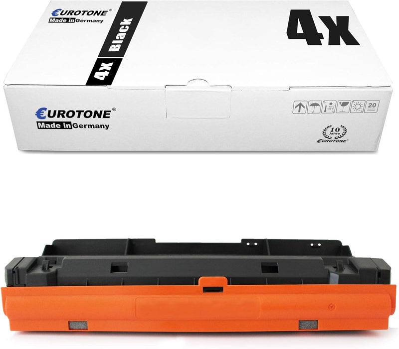 4X Eurotone Toner für Xerox WC3215 3225 3252 3260 3225DNI WC3225 WC3225DNI ersetzt 106R2778 Black 4x