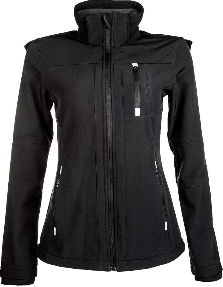 HKM Erwachsene Softshelljacke-Sport-Damen9100 schwarzXS Hose, 9100 schwarz, XS XS Schwarz, XS Schwar