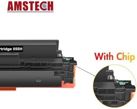 Amstech Kompatibel Toner als Ersatz für Canon 055H 055 i-SENSYS MF744Cdw MF741Cdw MF743Cdw MF745Cdw