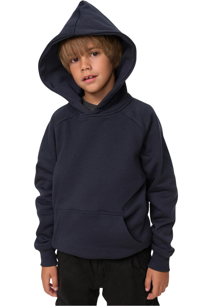 Urban Classics Jungen Boys Blank Hoody Kapuzenpullover S Navy, S Navy