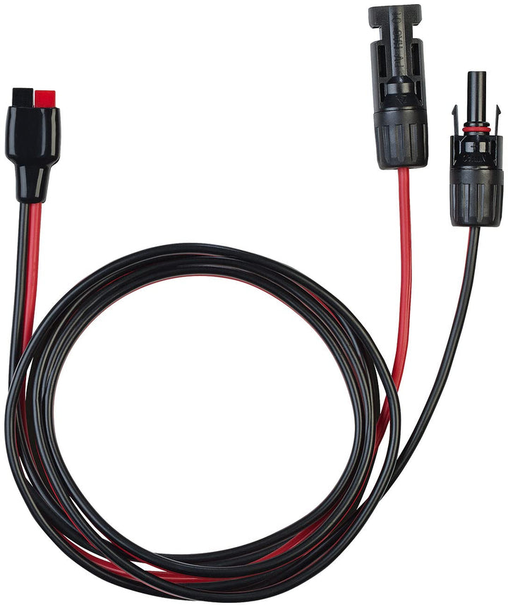 revolt Solarpanele für Zuhause: 2er-Set flexible monokristalline Solarmodule mit Anderson-Adapter (U