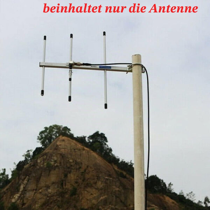 6dBi UHF 433MHz für YAGI Antenne für SMA Stecker Anschlusskabel RG58 Aussenantenne