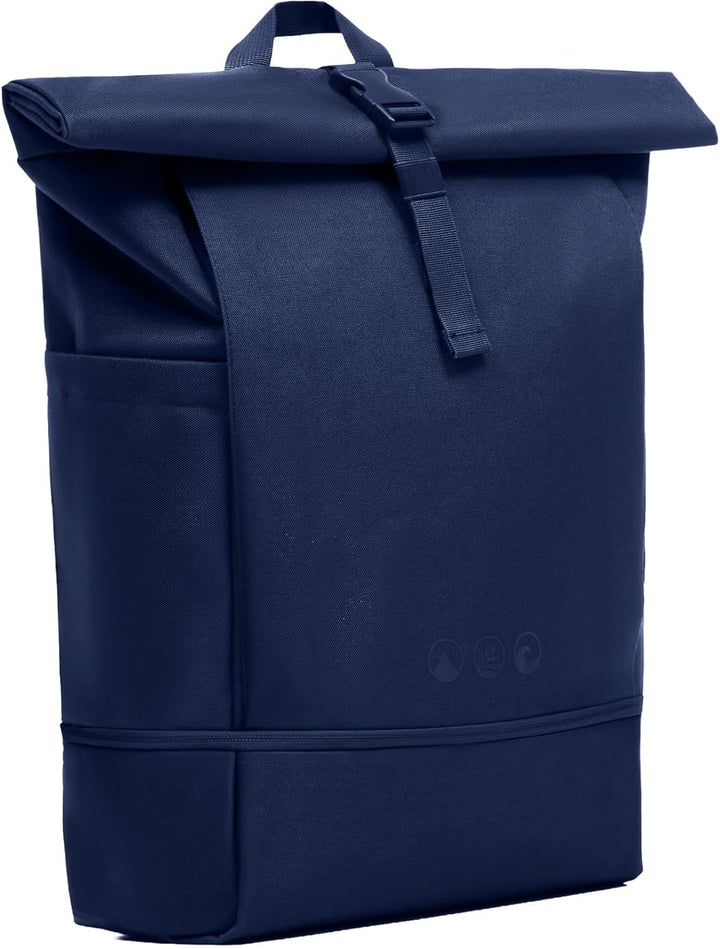 SONS OF ALOHA Roll-Top Rucksack Damen & Herren - NALU gross - Rolltop mit Laptopfach 16" und Schuhfa
