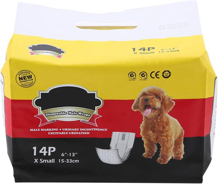 Männliche Hundewindeln Männliche Wrap Hundewindeln Welpenbauch Wickelt Windel Windel gesundheitliche