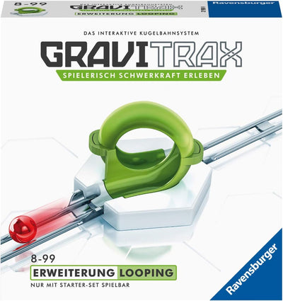 Ravensburger GraviTrax Erweiterung Looping - Ideales Zubehör für spektakuläre Kugelbahnen, Konstrukt