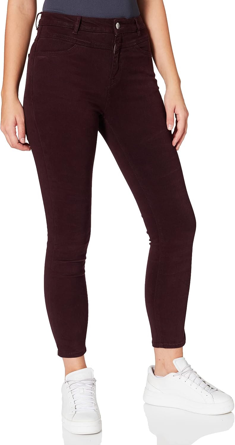 BOSS Damen Jeans 25 Dunkelrot, 25 Dunkelrot