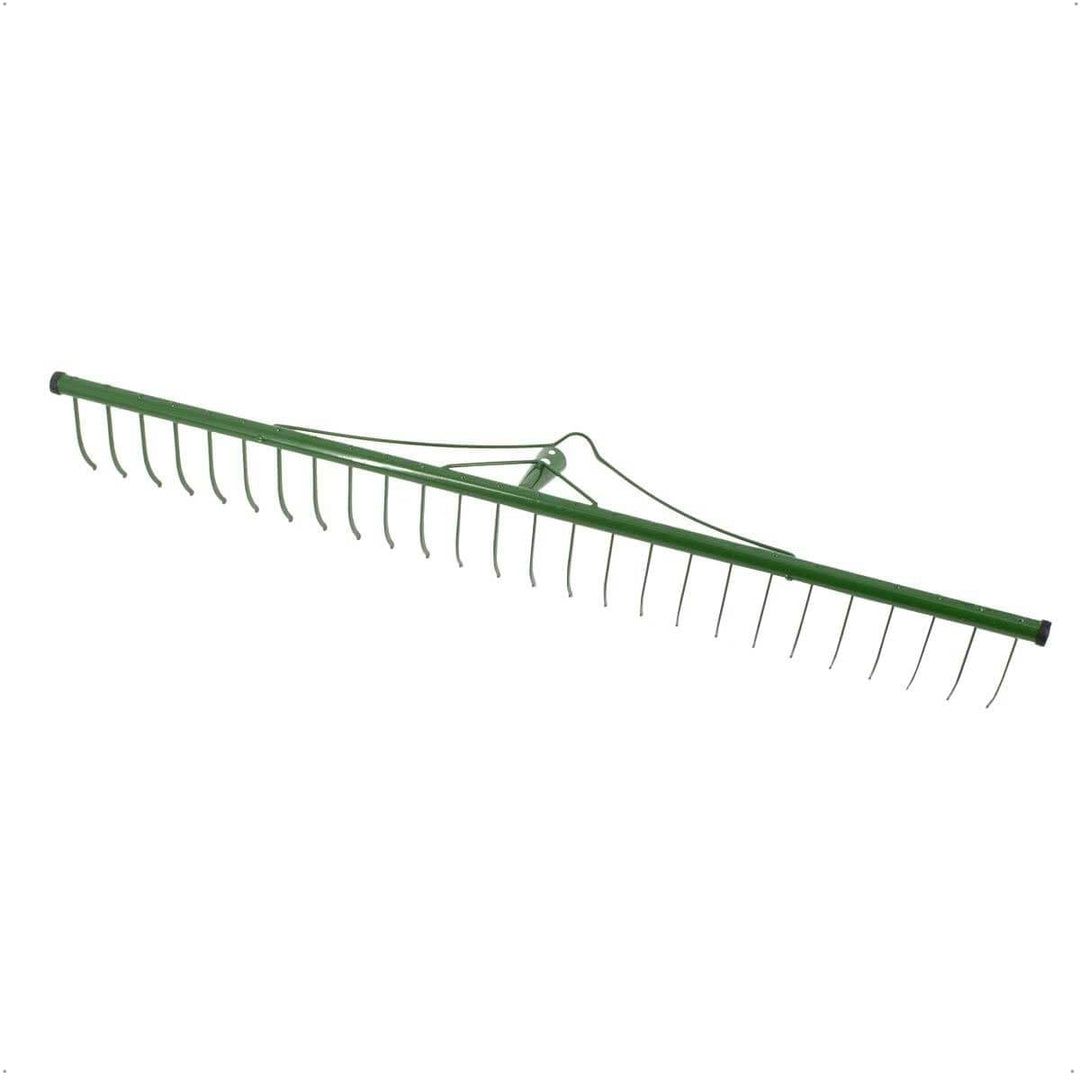Rekord Heurechen mit 26 Zinken Breite 95 cm aus Stahl, pulverbeschichtet - ohne Stiel, Laubrechen, R