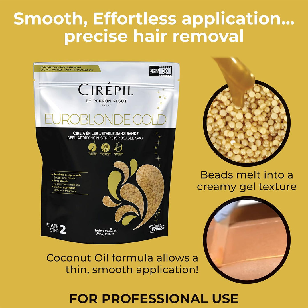 Cirepil Euroblonde Gold Heisswachs, 805 G