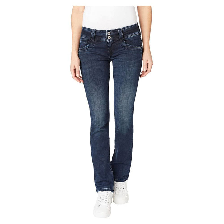 Pepe Jeans Damen Gen Hose 26W / 30L Black (Denim-vw0), 26W / 30L Black (Denim-vw0)
