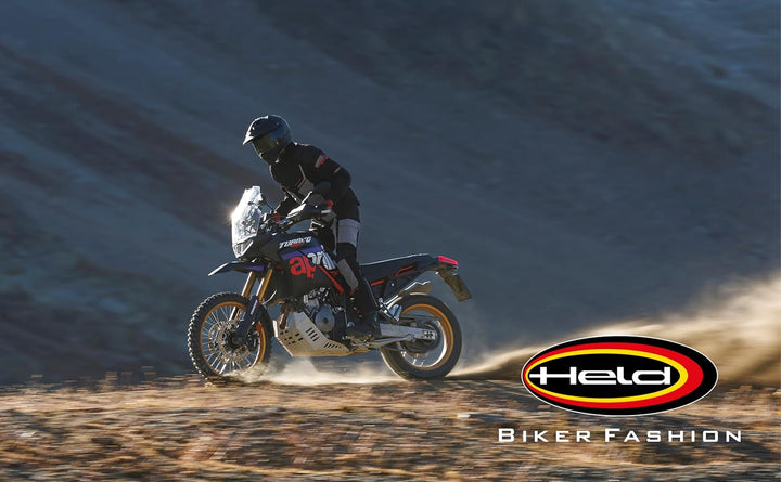 Held Motorradhandschuhe lang Motorrad Handschuh Stroke Touringhandschuh, Herren, Tourer, Ganzjährig,