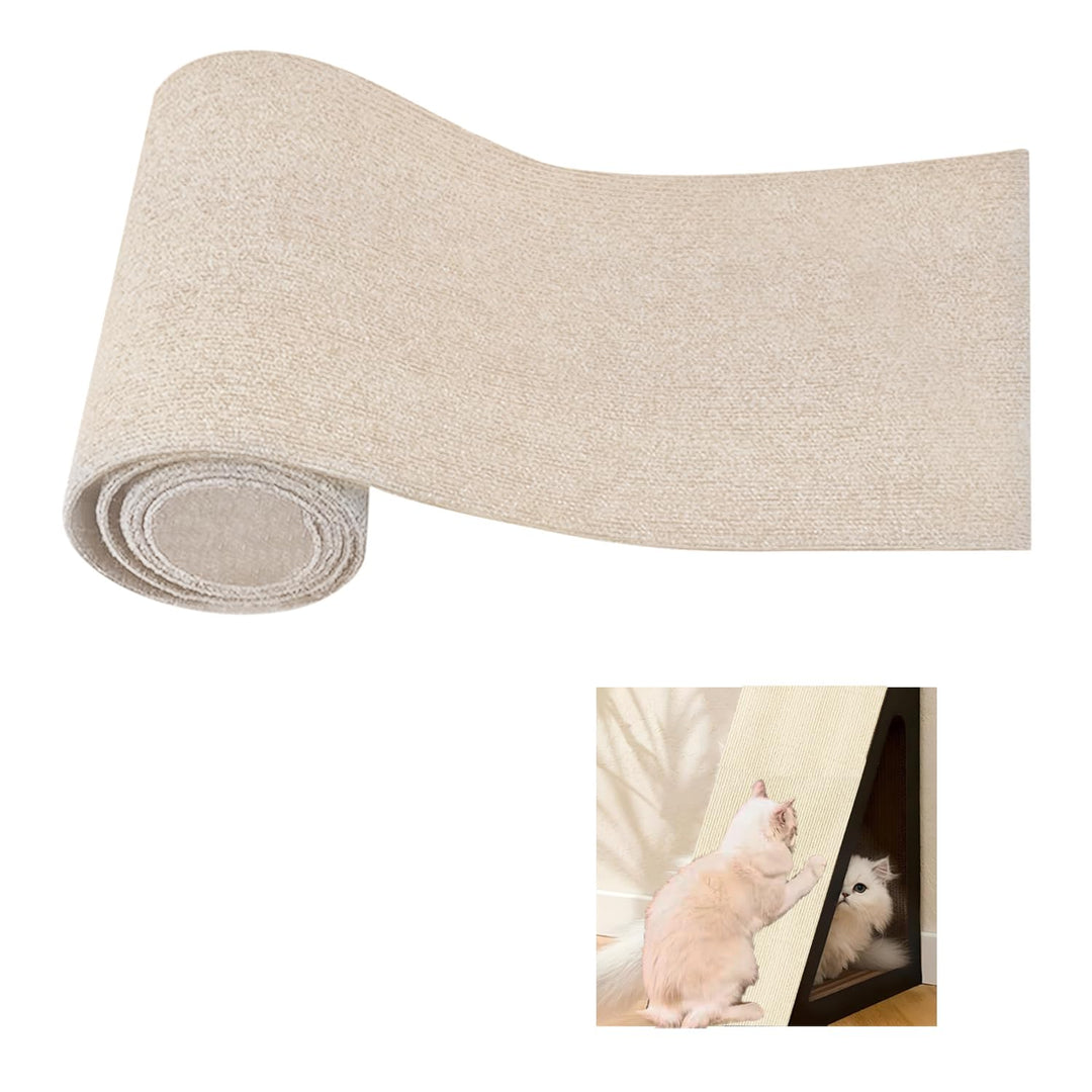 200cmx40cm Selbstklebend Kratzmatte Katze, DIY Kratzschutz Sofa Katze, Kratzbrett Katzen kratzschutz