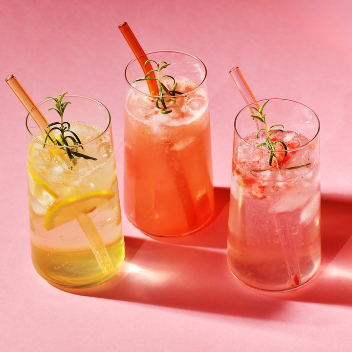 KROSNO Wassergläser Longdrinkgläser Trinkgläser | Set von 12 | 540 ML | Avant-Garde Kollektion | Per