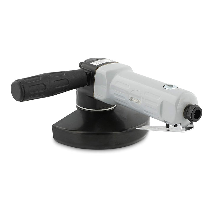 ABAC Druckluft-Winkelschleifer G-20, Schleifer für Scheiben ab 125 mm, 2 Schraubenschlüssel, inkl. S