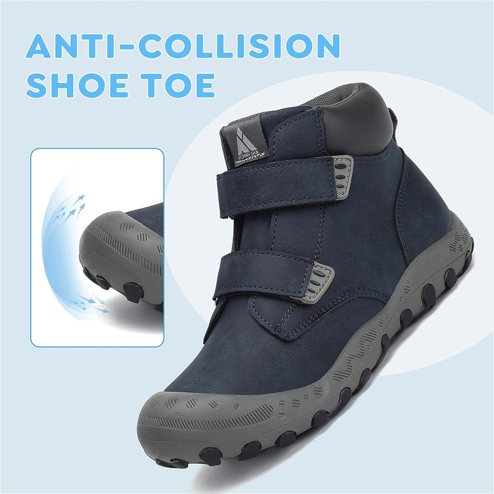 Mishansha Kinder Wanderschuhe rutschfest Leicht Trekking Wanderstiefel für Jungen Mädchen Gr.24-38 2