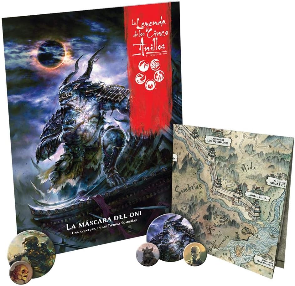 Fantasy Flight Games Legende der fünf Ringe des Rollenspiels - Die Maske des Oni