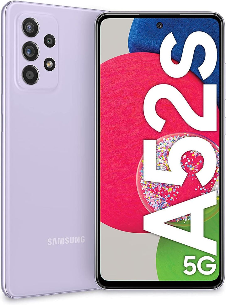 Samsung A52S 5G 128GB DS Awesome Violet EU Alle Träger black 12 GB, Alle Träger black 12 GB