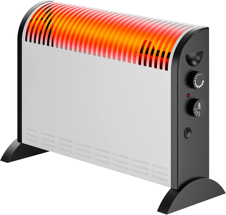 Extralink Konvektorheizung 2000W Elektroheizung 3-stufige Leistungsregelung eingebauter Thermostat e