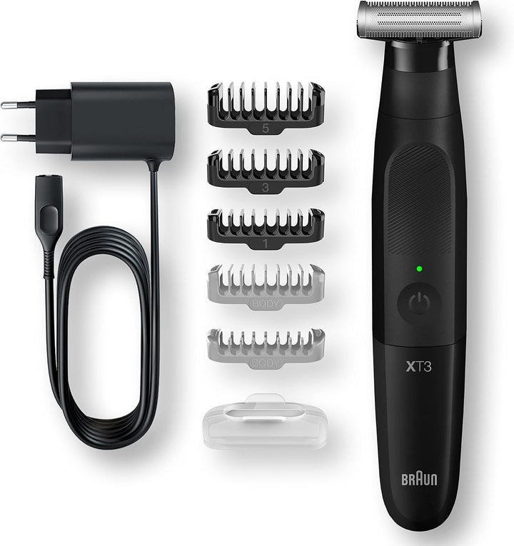 Braun Series X All-in-One Barttrimmer / Bodygroomer / Elektrorasierer Herren / Haarschneidemaschine,