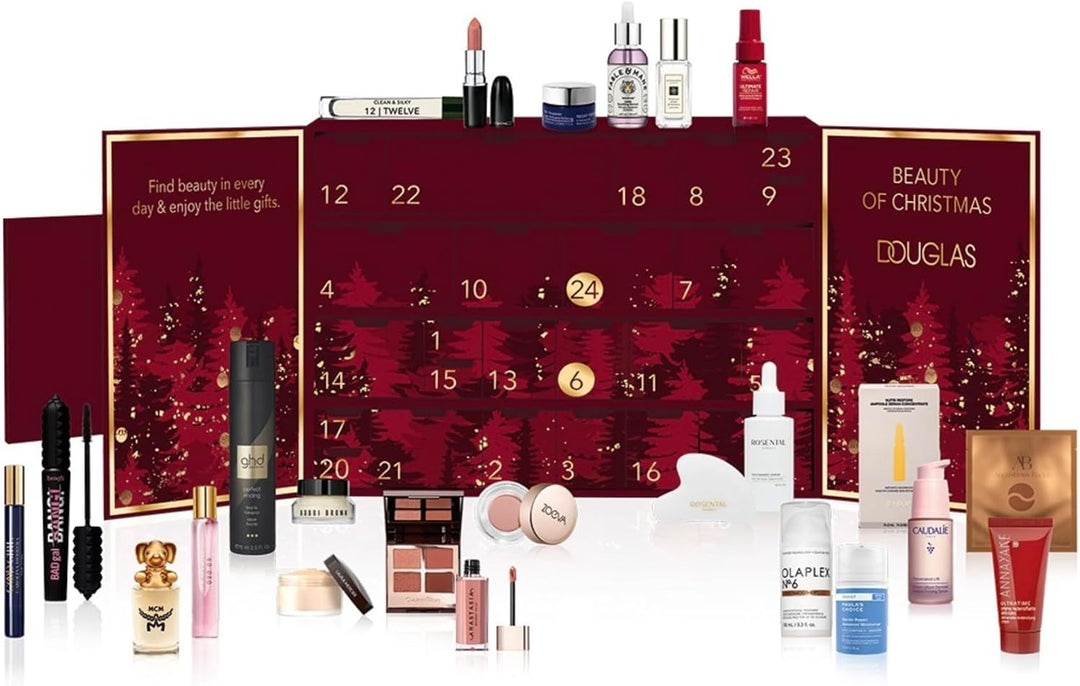 Douglas Adventskalender 2025 Frauen, Luxury PFLEGE MAKE-UP DUFT Advent Kalender, Anti-Aging Pflege,