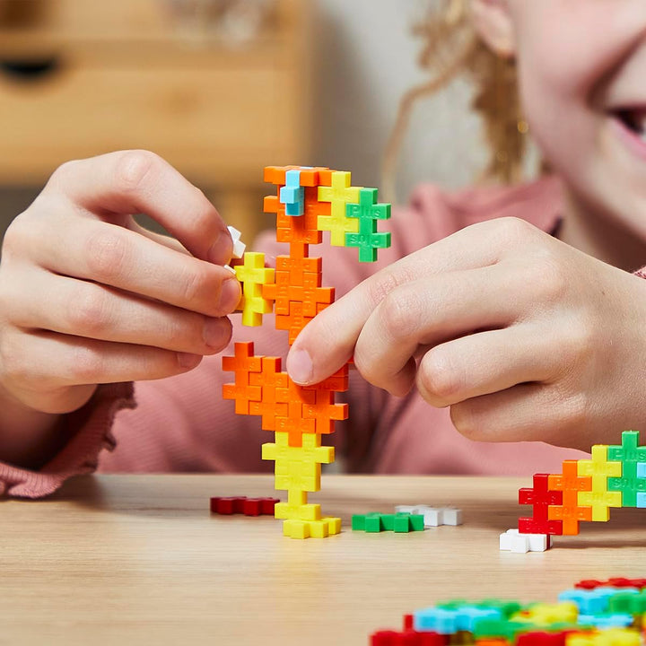 Plus-Plus 3976 Geniales Konstruktionsspielzeug, Regenbogen, Kreativ-Bausteine, Bausteineset für Kind