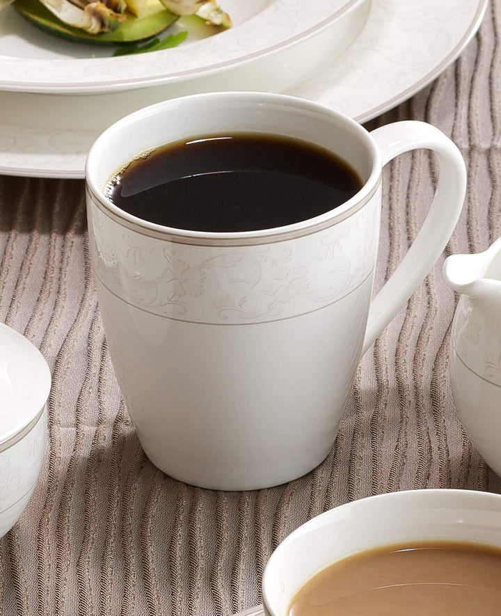 Ritzenhoff & Breker Kaffeebecher-Set Isabella, 6-teilig, Porzellan, 350 milliliters, Kaffeebecher