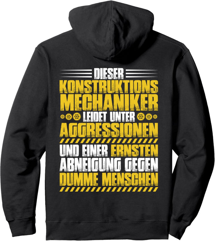 Aggressionen Konstruktionsmechaniker Pullover Hoodie