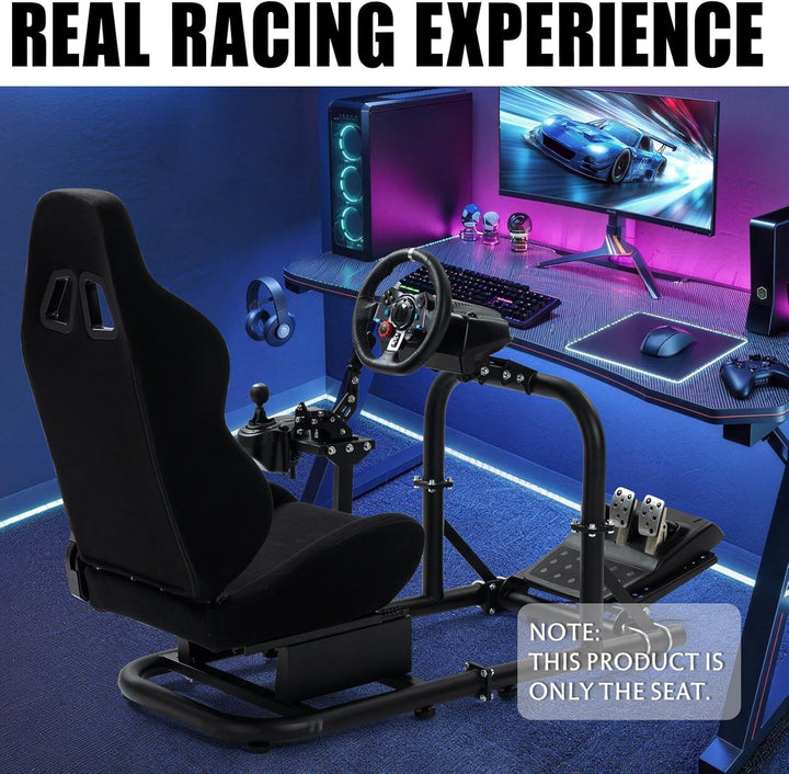Dardoo Racing Gaming Simulator Cockpit Frame Sitz mit verstellbaren Doppel Slide Adapt Gaming Simula