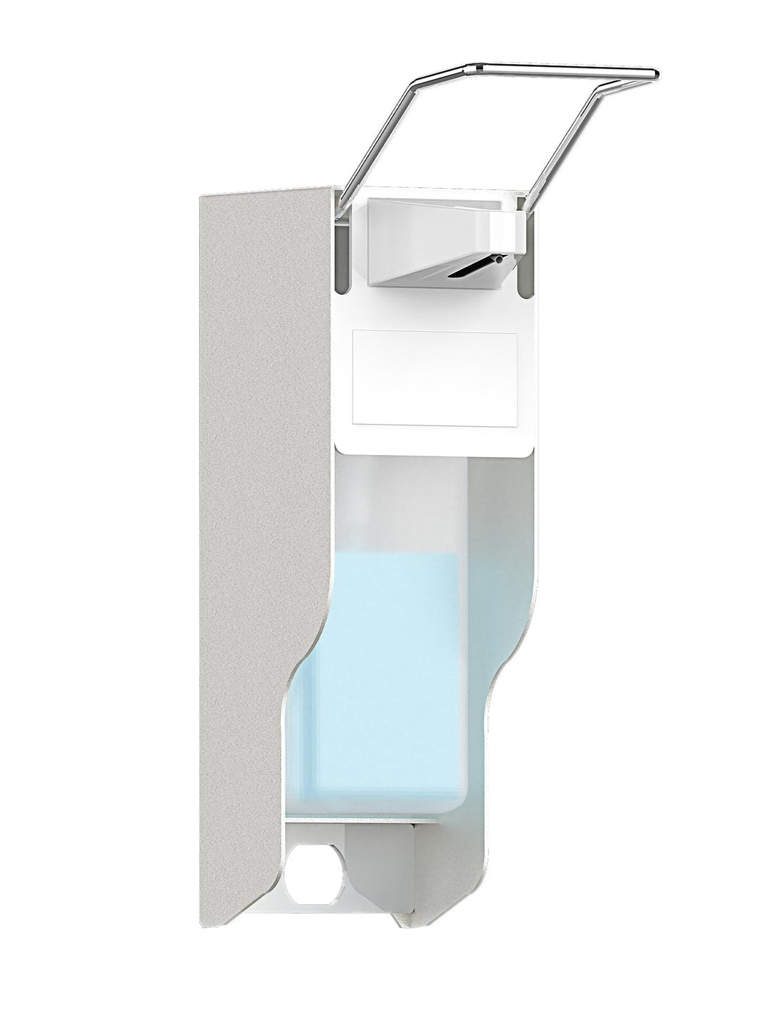 Eurospender 500 Ml Desinfektionsspender Wand Aluminium Seifenspender Wandbefestigung Mit Ellbogendru