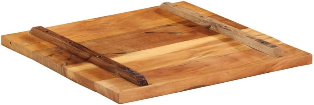 vidaXL Tischplatte Massivholzplatte Holzplatte Ersatztischplatte Holz Platte für Couchtisch Quadrati