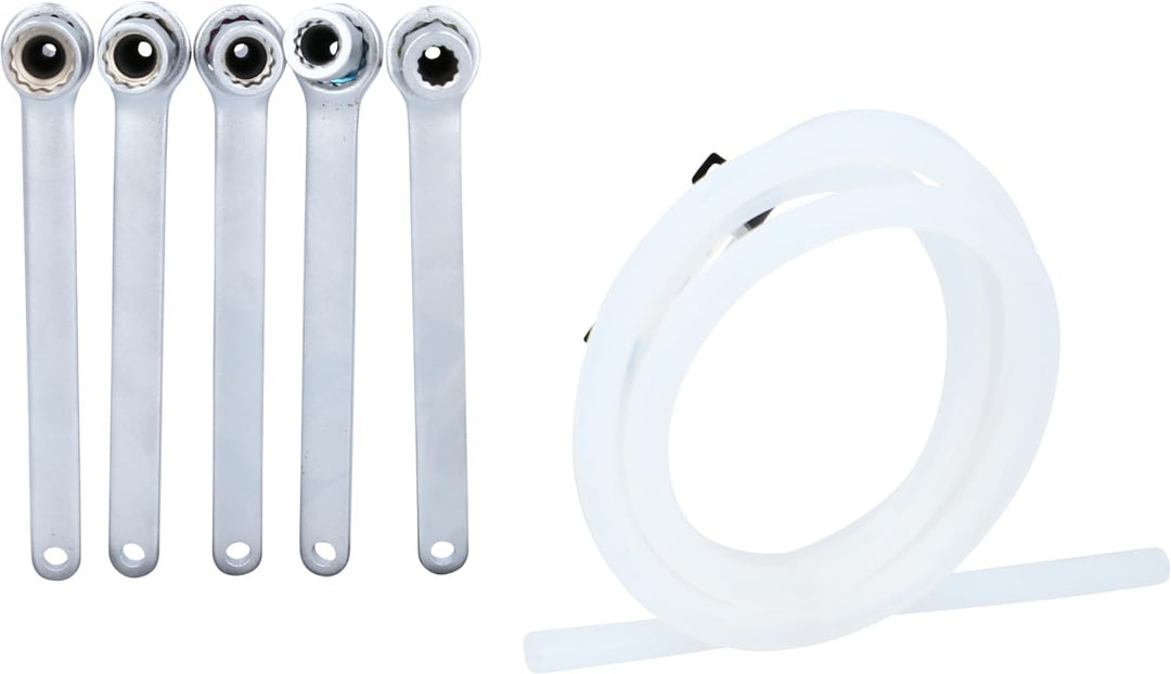 KS Tools 160.0725 Bremsen-Entlüftungsschlüssel-Satz, 6-teilig