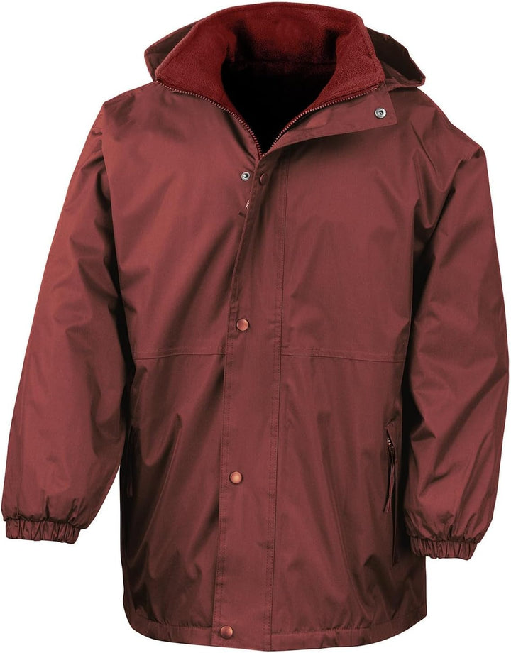 Result R160j Reversible StormDri 4000 Fleecejacke, Unisex, R160J Small/Size 5/6 Braun, Small/Size 5/