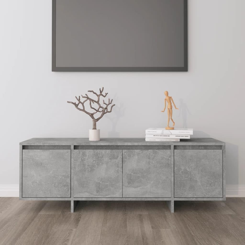 vidaXL TV Schrank mit 4 Türen Lowboard TV Möbel Tisch Board Sideboard Fernsehtisch Fernsehschrank Hi