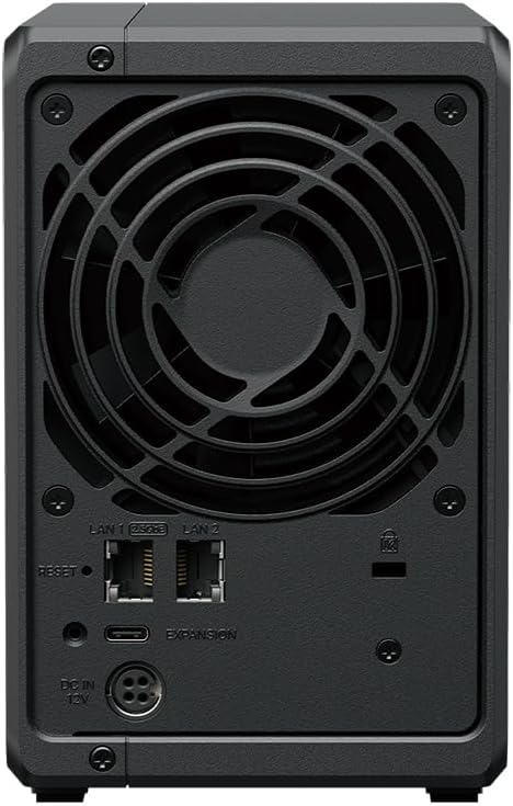 Synology DS725+ 24TB (Synology HAT3310-12T) 2 Bay Plus Serie mit Ryzen R1600, 4GB Ram (32GB max), 1x