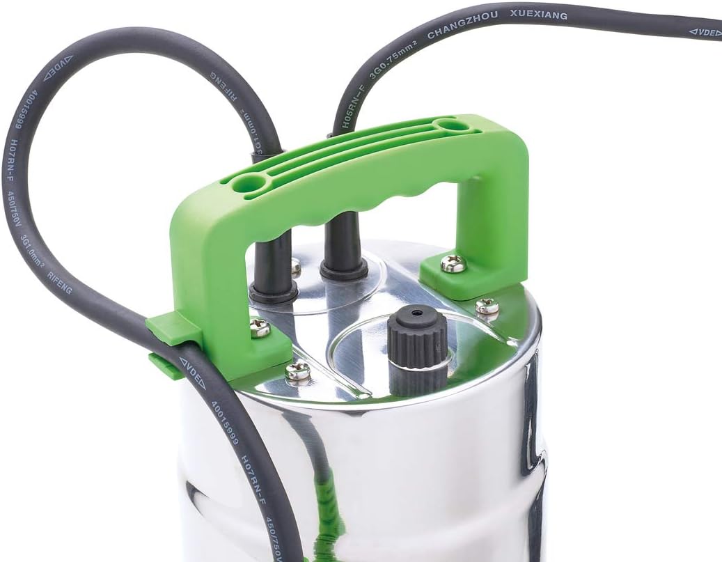 AQUANIQUE Tauchpumpe DWP 19000 (bis 19.000 l/h Fördermenge, max. 25 mm Konrgrösse, 750 W, 9 m Hmax)