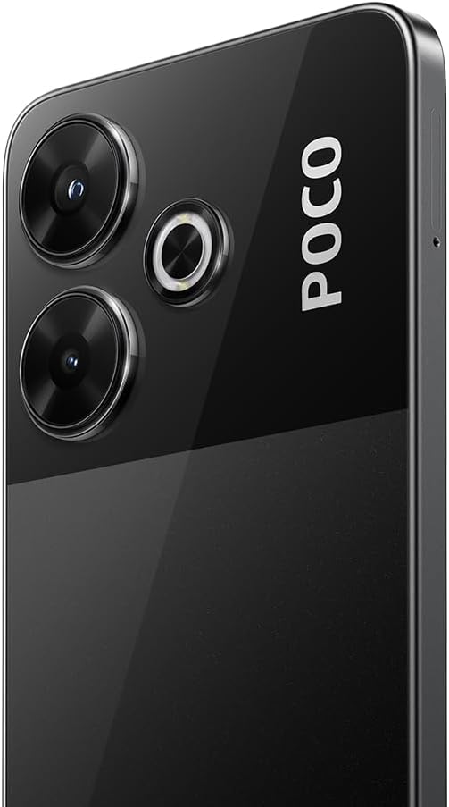POCO M6 Smartphone, 6+128GB Handy ohne Vertrag, 90Hz 6,79'' FHD+Display, 108MP Kamera, 5030mAh, 33W