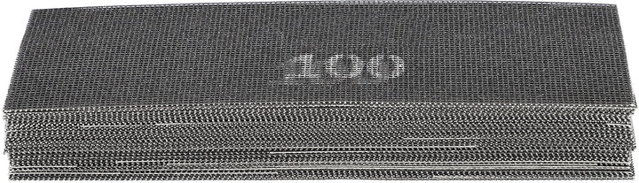 KOTARBAU® 50er Set Schleifgitter für Rigipsschleifer zum Schleifen von Trockenbau 100 100 50, 100 50
