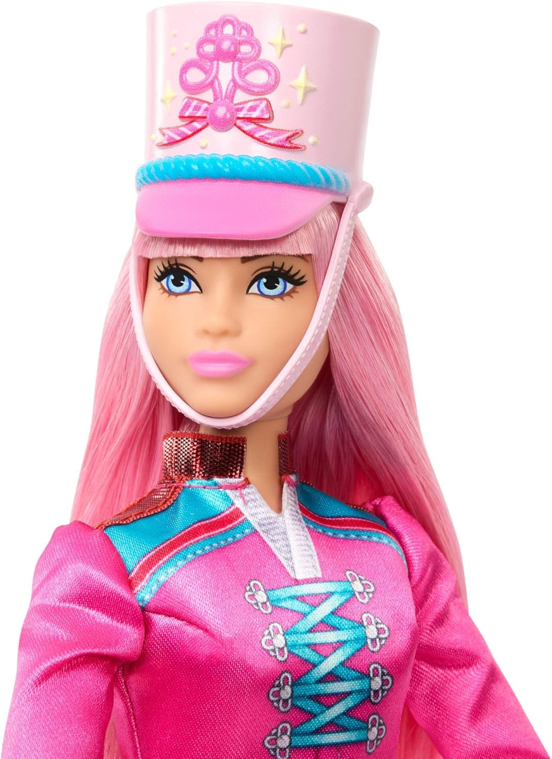 Barbie im Nussknacker Daisy Ballerina-Puppe im rosa Kleid und Hut mit beweglichen Knöcheln und Zucke