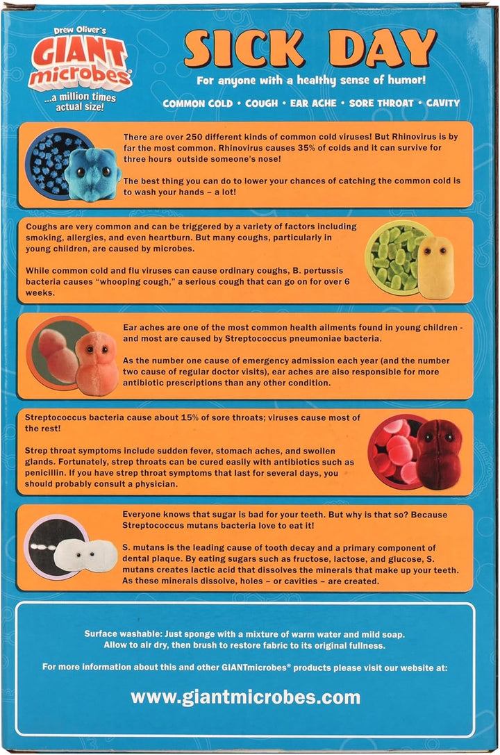 GiantMicrobes SICK DAY GIFT BOX