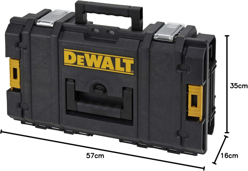 DeWalt Tough Box 1-70-231 Werkzeugbox/ Werkzeugksite (mit Organizer für Kleinteile, IP65- staubdicht