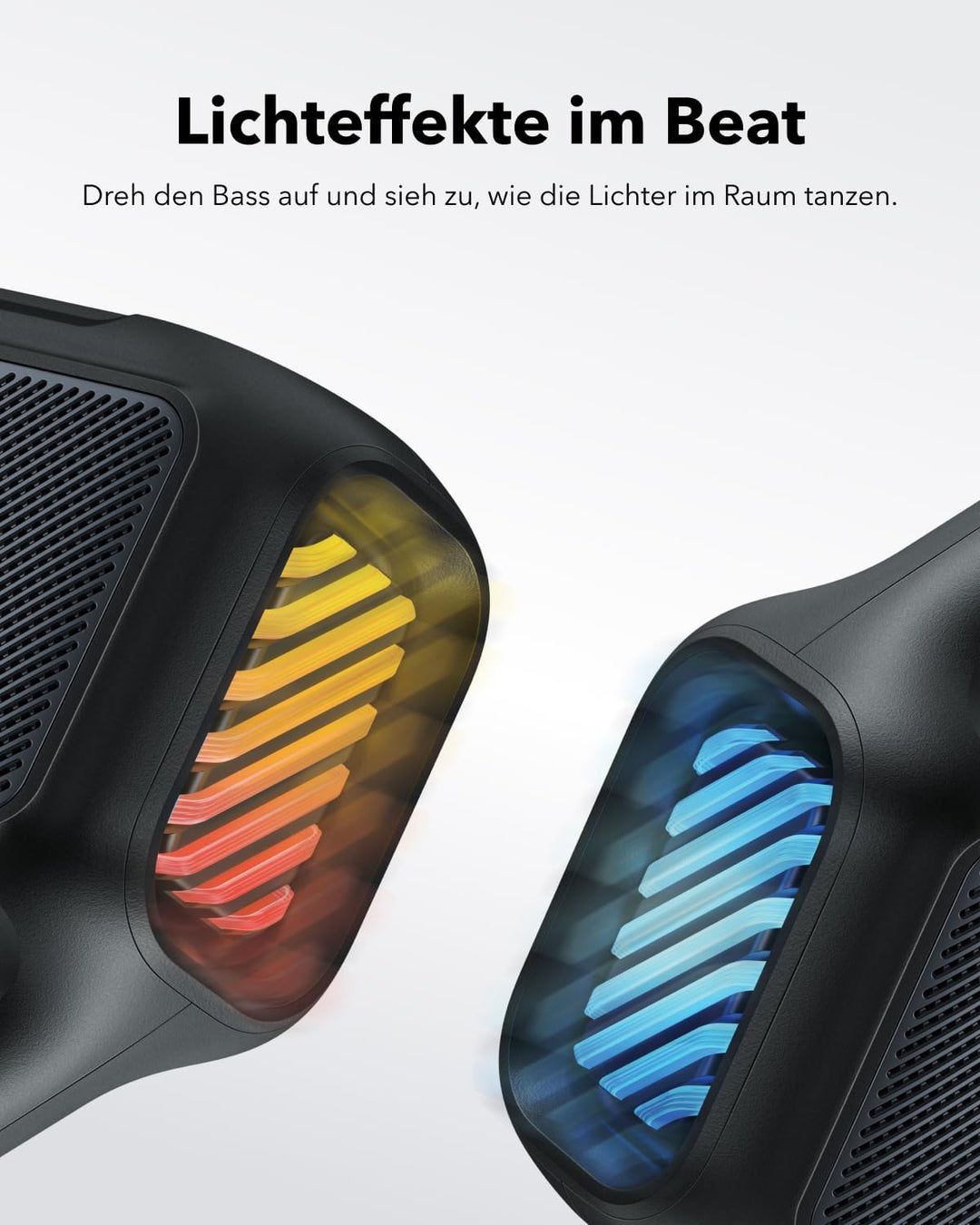 soundcore by Anker, Boom 2 Outdoor-Lautsprecher, 80W, Subwoofer, BassUp 2.0, 24h Akku, IPX7 Wasserdi
