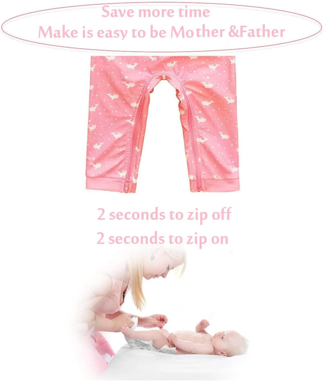 weVSwe Baby Mädchen Langarm Badeanzug UV-Schutz UPF 50+ Einteiler mit Kleinkind Sonnenhut Flap Cap 0