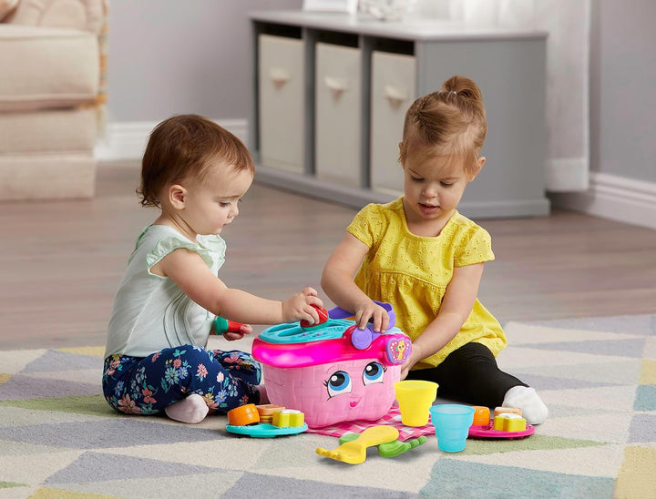 Leapfrog VTech Picknickkorb Formen und Geschmacksrichtungen, Nestbares Spielzeug für Kinder ab 1 Jah
