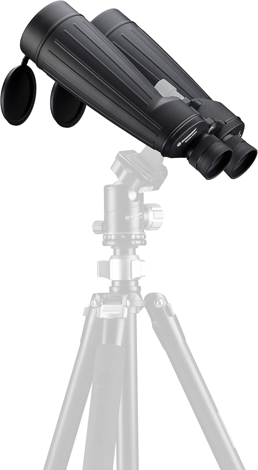 Bresser Fernglas Spezial Astro SF 15x70 wasserdicht mit grosser mehrschichtvergüteter Bak4 Optik, Ei