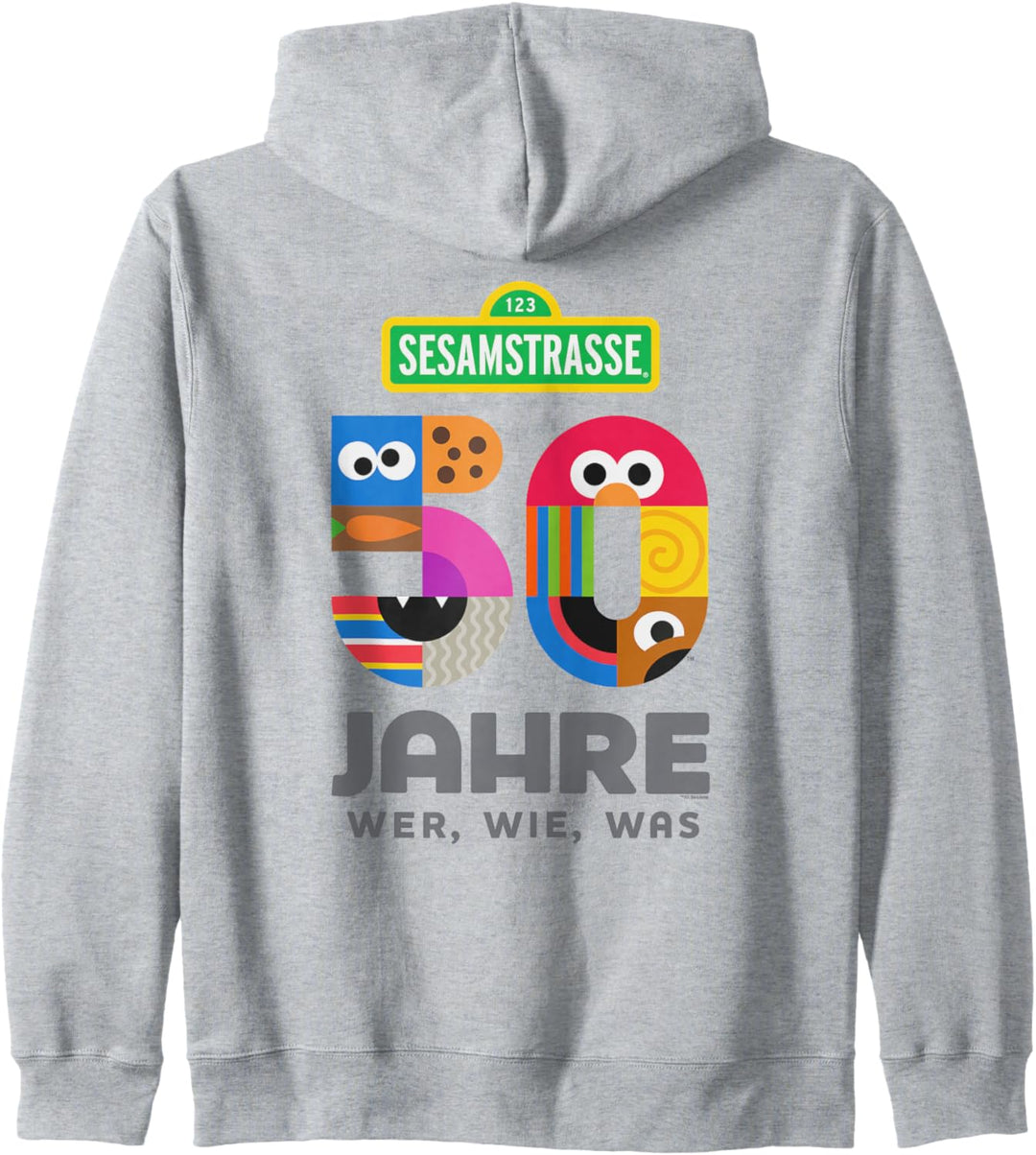 Sesame Street Sesamstrasse Sesamstrasse Logo Kapuzenjacke