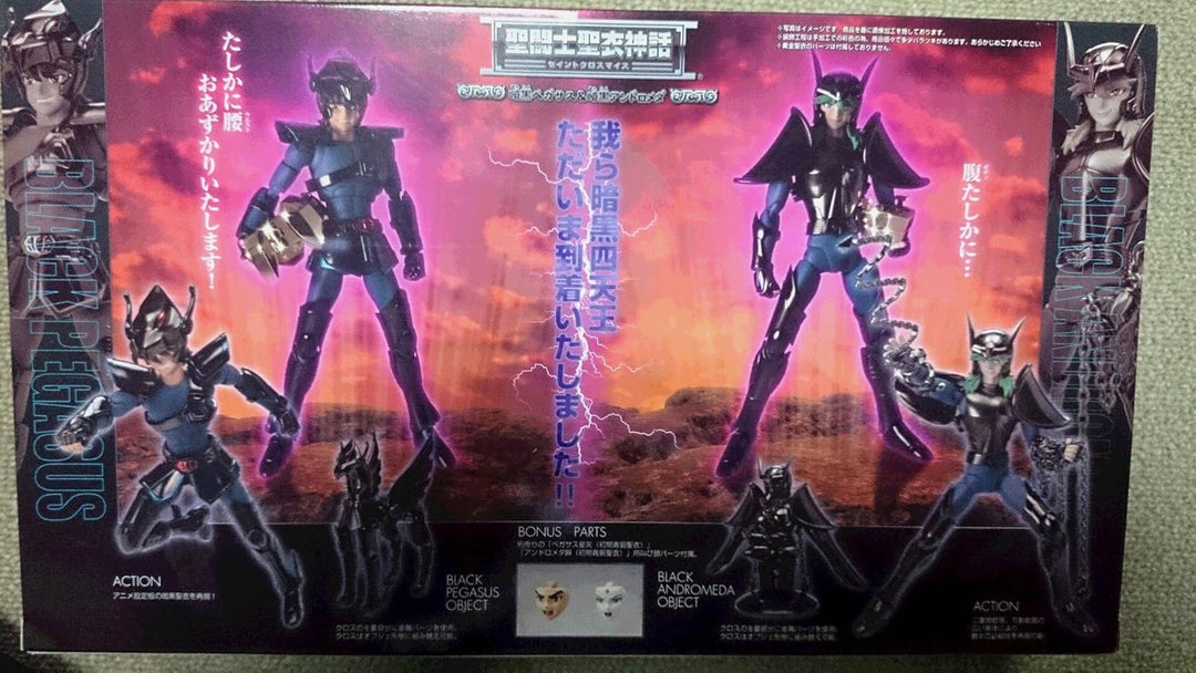 Black Pegasus & Black Andromeda (set of 2) Tamashii Web Exclusive