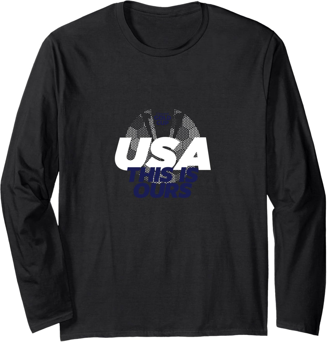 USA Designs of Past Editions and Champions of the Gold Cup Langarmshirt