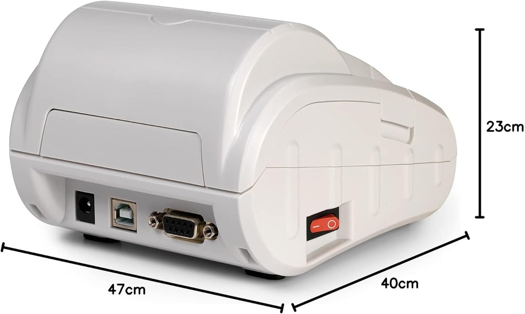 Safescan TP-230 Thermodrucker (grau) zum Ausdrucken der Zählergebnisse der Safescan Geldzählmaschine