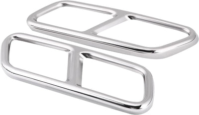 Auspuff-Abdeckungen, 1 Paar Hintere Auspuffrohr-Abdeckungsblenden f¨¹r Benz GL X166 13 15 S R-Klasse