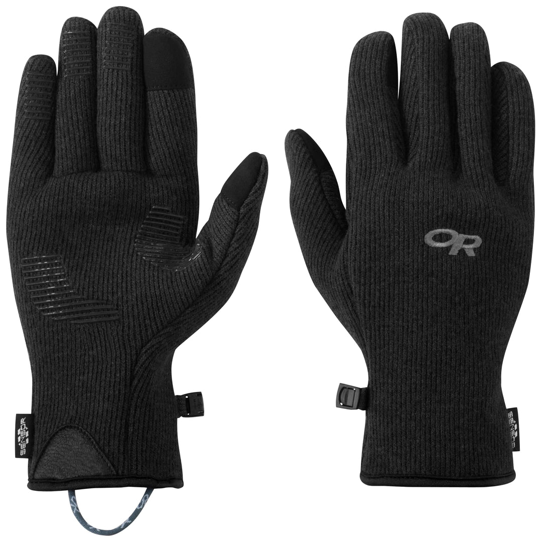 Outdoor Research Men's Flurry Sensor Gloves L Schwarz, L Schwarz