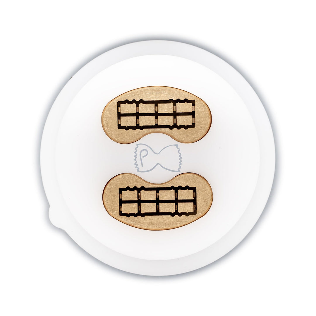 Pastidea - Matrize aus Bronze und POM Griglia Ziegel kompatibel mit Philips Pasta Maker Avance und S
